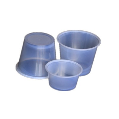 0.75oz clear small plastic glass tea cup/soy sauce cups