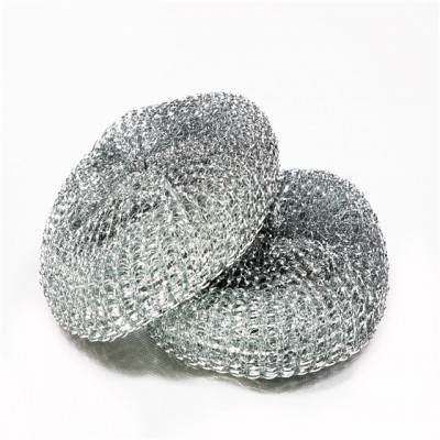 Galvanized dish mesh scourer