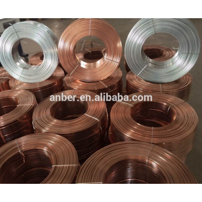 Corrugated Box Stitching Wire / Copper Coated Flat Stitching Wire18# 19# 20 #