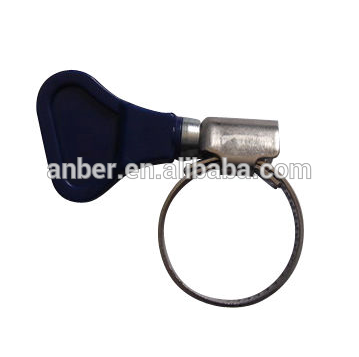 Germany type hose clamp with plastic handle