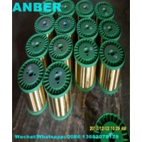 0.22mm brass flat wire for production of brass pan scourer