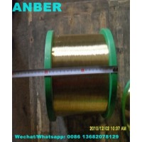 H65 Brass Round Wire for making brass scouring pad