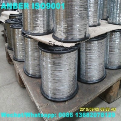 Galvanized Flat Wire for mesh roll 0.22mm