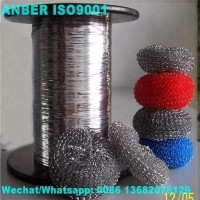 0.22mm galvanized flat wire for mesh sponge